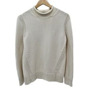 J. Crew Cream Crew Neck Sweater